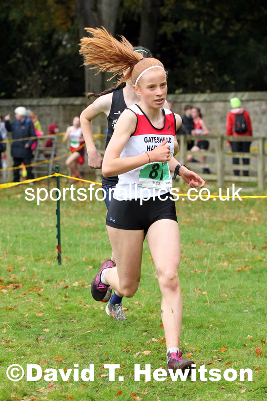 Girls under-15s 2021 NEHL Lambton Castle near Chester le Street, County Durham. Photo: David T. Hewitson/Sports for All Pics